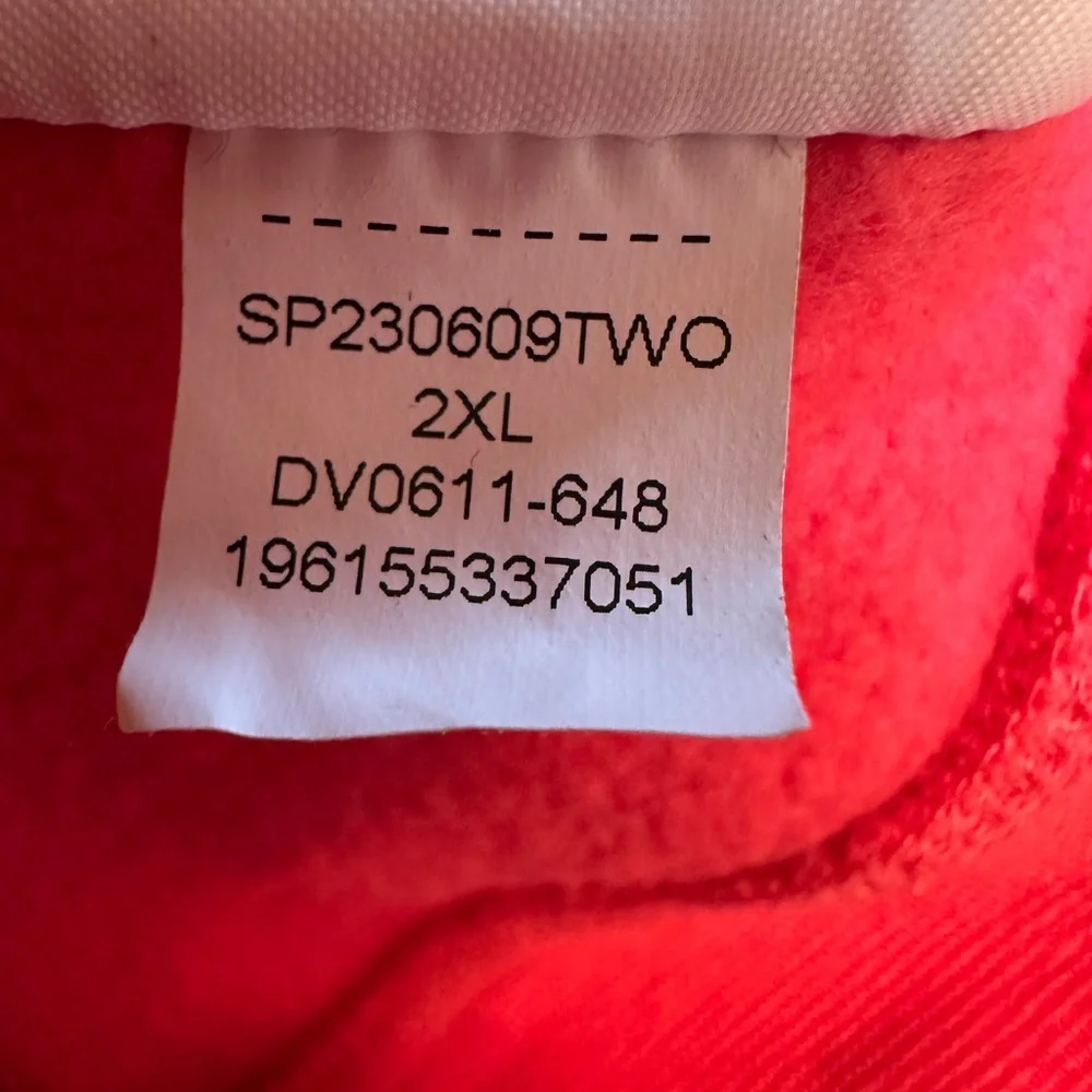 Air Jordan x PSG Paris Saint-Germain Size 2XL Hoodie Pink Black DV0611-648‎